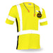 KwikSafety OPERATOR Safety Shirt (SOLID REFLECTIVE TAPE) Class 2 Short Sleeve ANSI Tested OSHA Compliant Hi Vis Reflective PPE - Model No.: KS4403 - KwikSafety