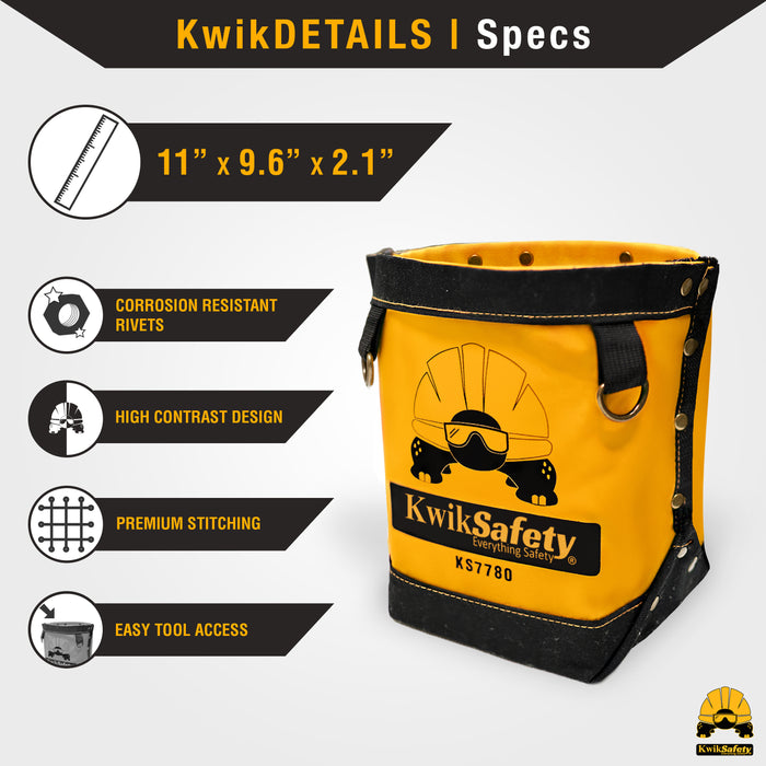 KwikSafety JoeyBAG Bolt Bag LIGHT-Duty Small Tool Bag Multi-Use Utility Pouch - Model No.: KS7780