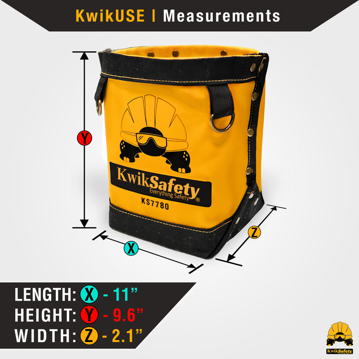 KwikSafety JoeyBAG Bolt Bag LIGHT-Duty Small Tool Bag Multi-Use Utility Pouch - Model No.: KS7780