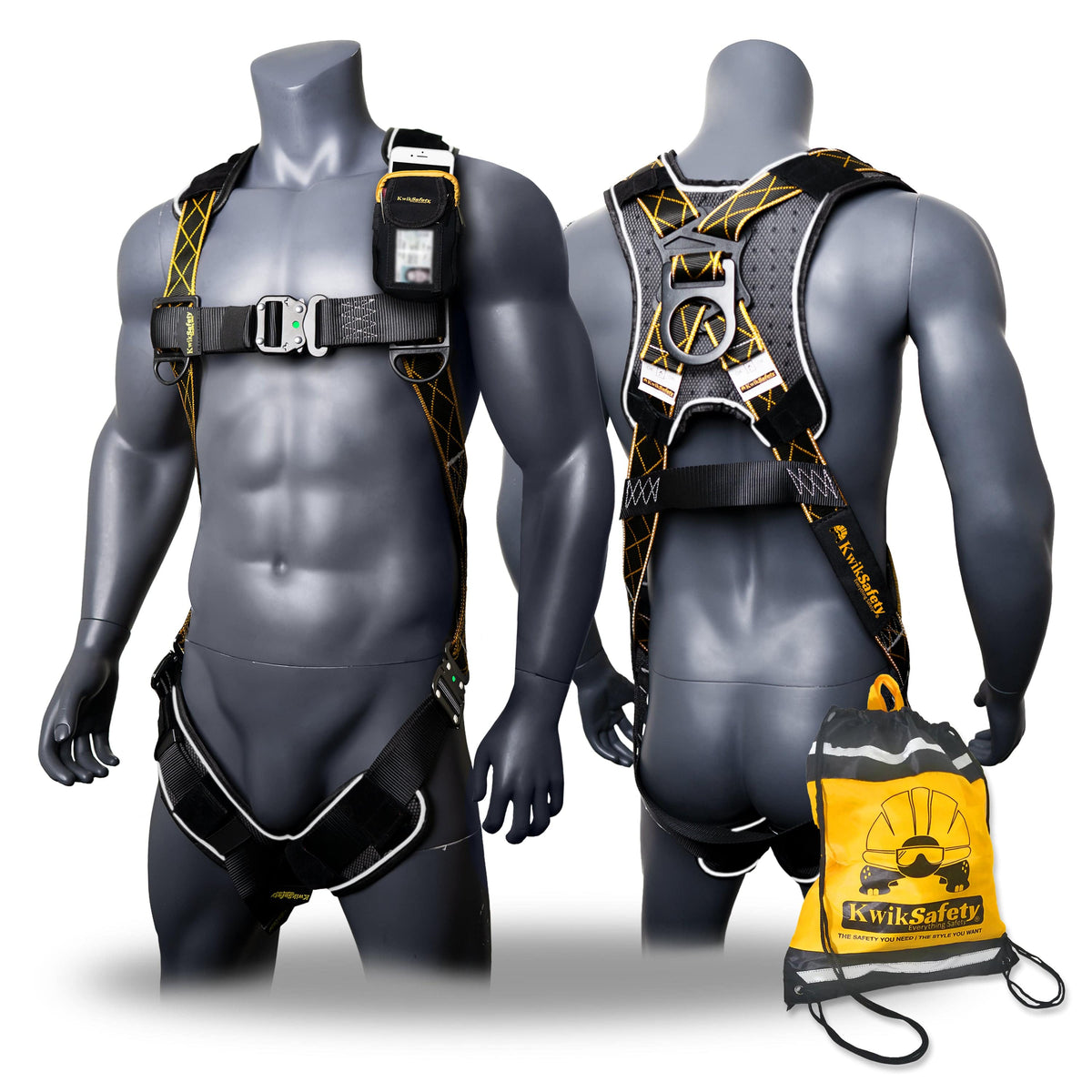 OneBadHawk 1/4 in Tubular Kevlar 3 Loop Recovery Harness