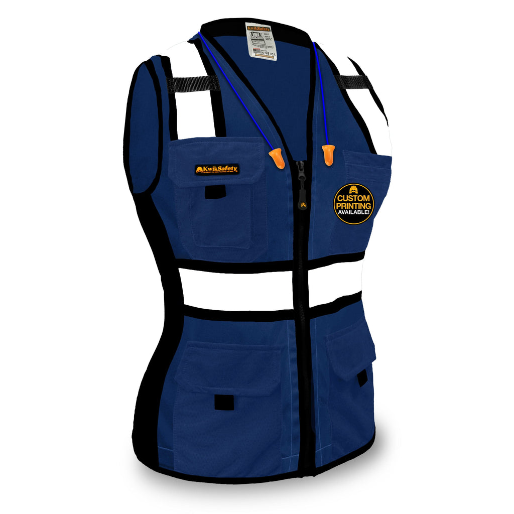 Women's fitted deals safety vest