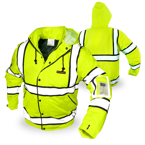 High Visibility Safety Work Jackets - KwikSafety