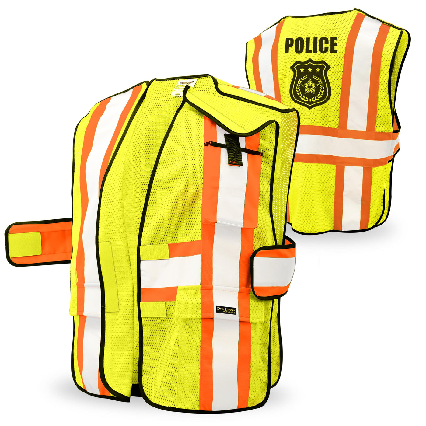 KwikSafety FIRST RESPONDER Hi Vis Reflective Breakaway Class 2 Safety