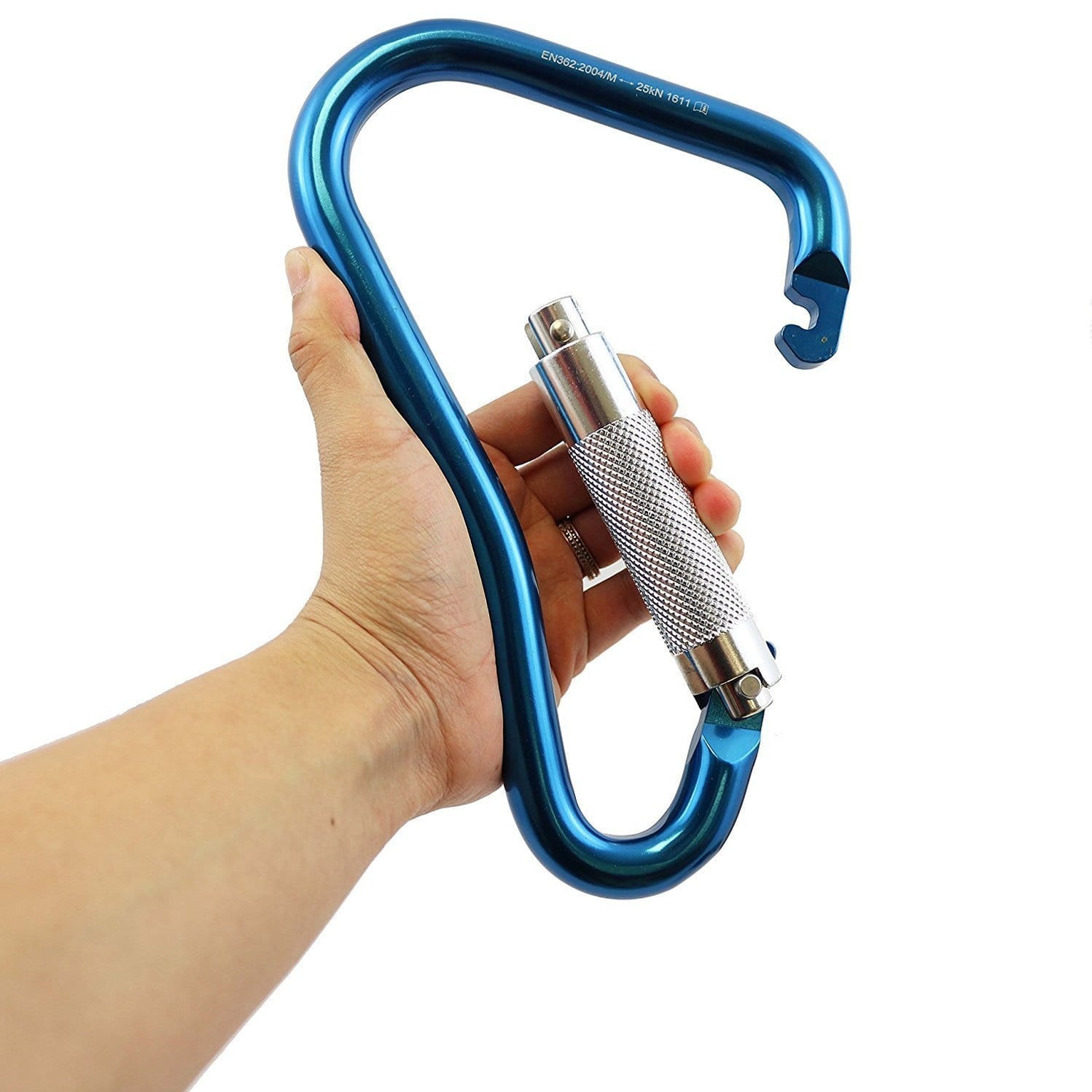 Twist Locking Carabiner | Aluminum - KwikSafety