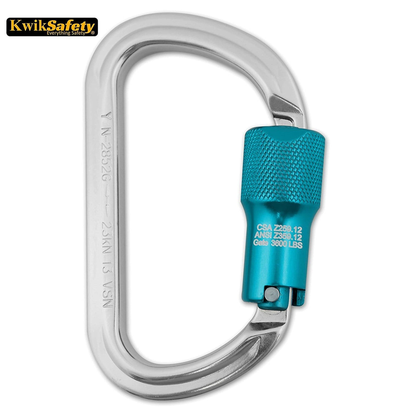 Twist Locking Carabiner | Aluminum - KwikSafety