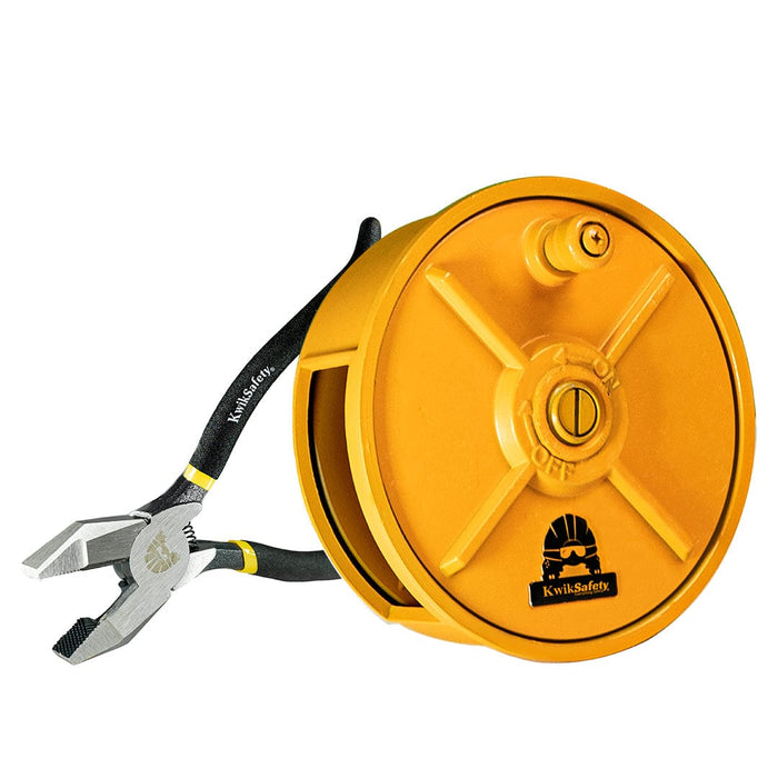 Shop-Tek/Valley Tie Wire Reel, Sturdy Plastic, Right Handed and Left Handed  with Rewind Knob with Belt Loop Holder. For Concrete Rebar & Ironwork Uses  (NOT INCLUDING TIE WIRE)) 