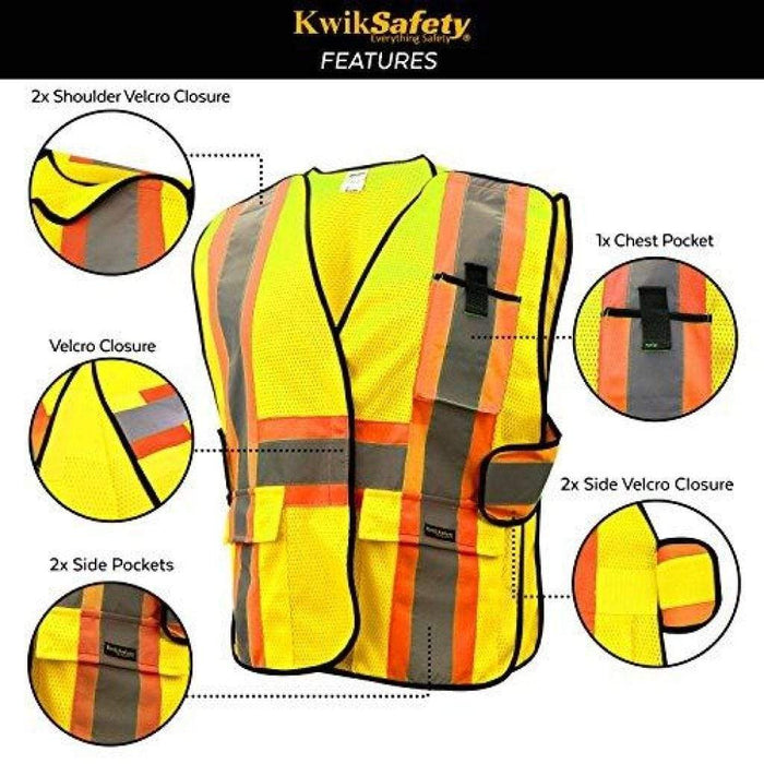 Breakaway Safety Vests | High Visibility by KwikSafety