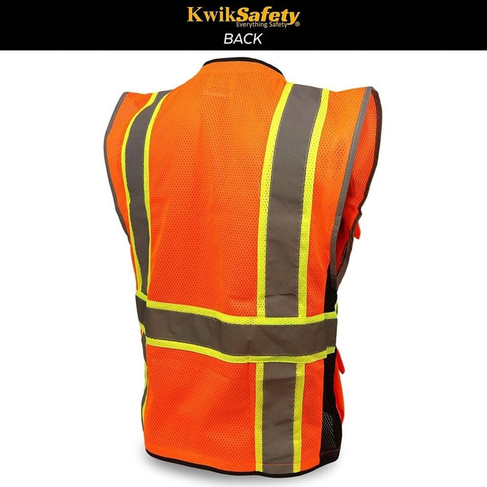 Class 2 Led Safety Vest  High Visibility - KwikSafety
